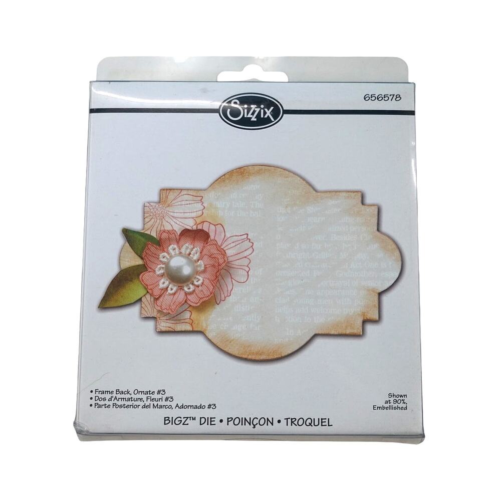 Sizzix Frame Back, Ornate #3 656578